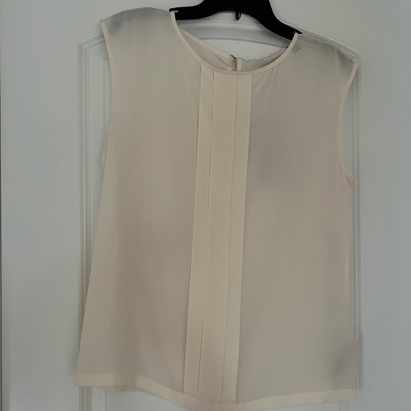 Ted Baker Tops - Ted Baker Cream Sleeveless Blouse